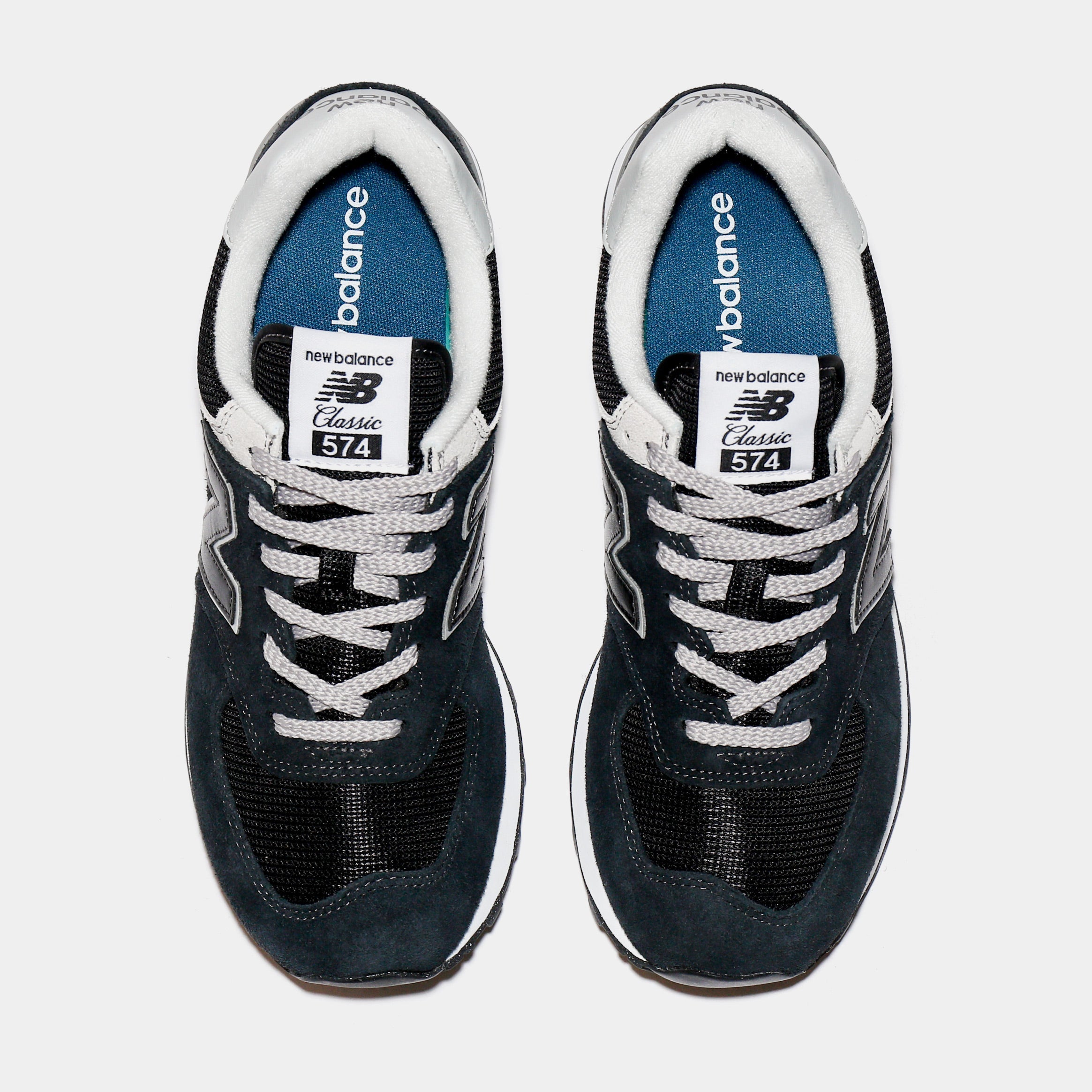 574 Core Mens Lifestyle Shoes (Black/Grey)