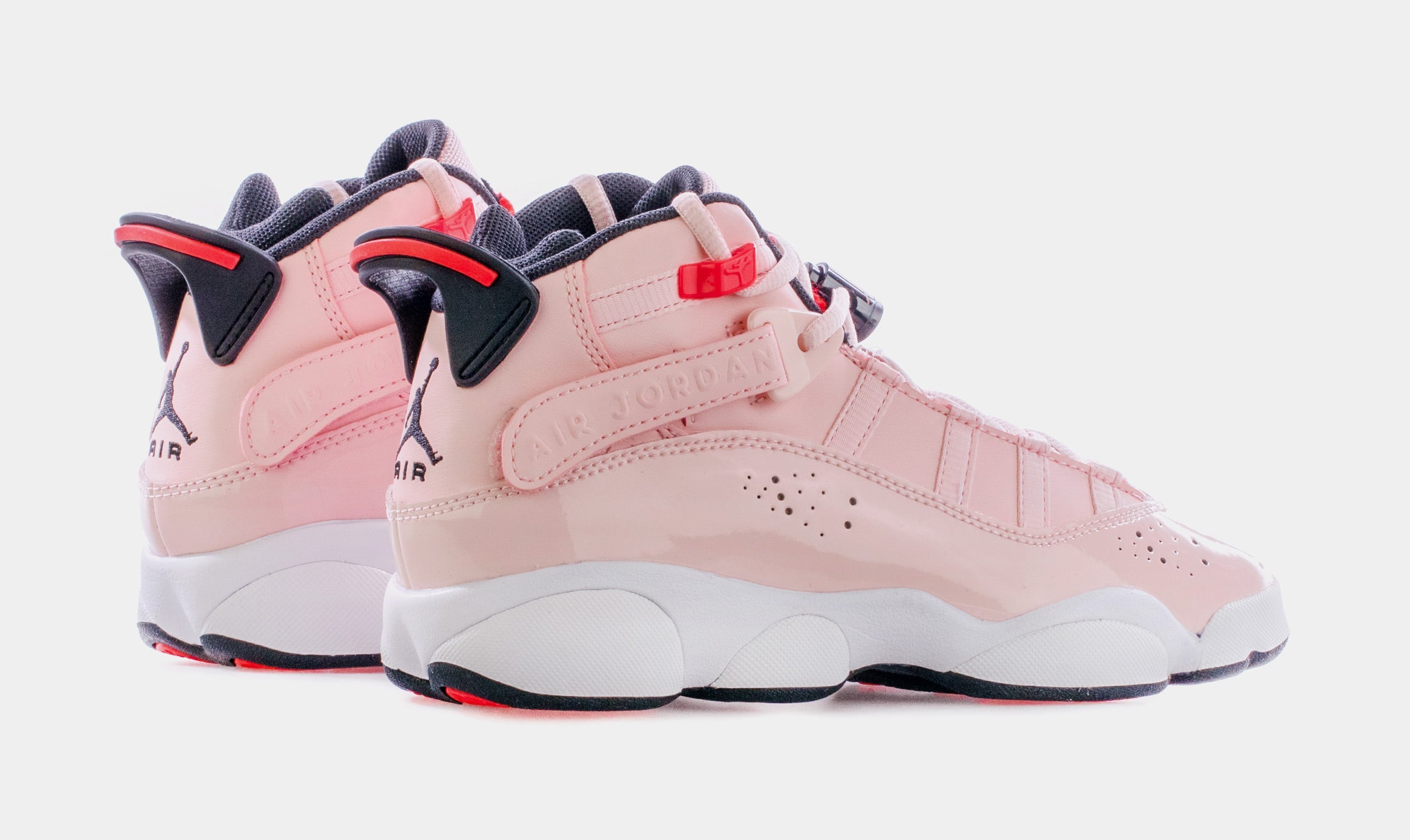 6 Rings Atmosphere Grade School Lifestyle Shoes (Pink)