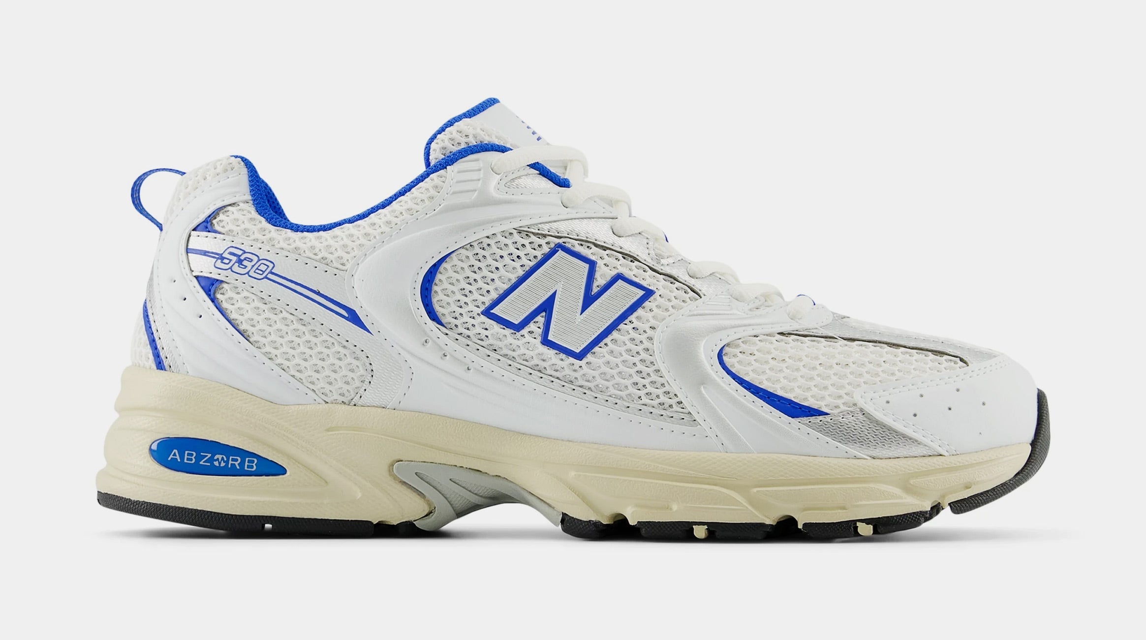 530 Mens Running Shoes (White/Blue)