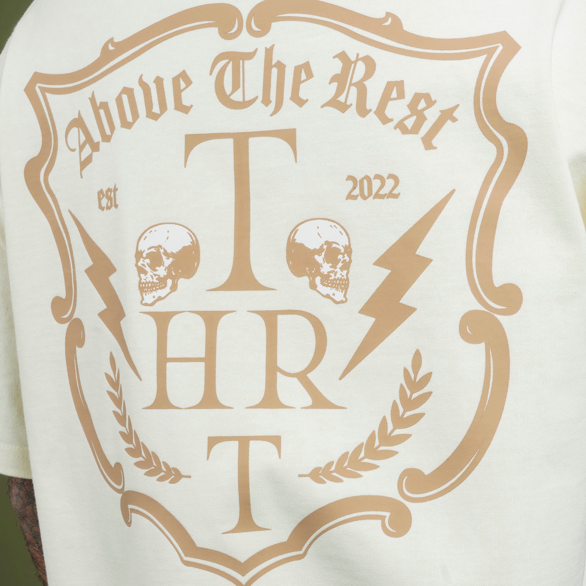 Above The Rest LUX Heavy Weight Tee - Natural